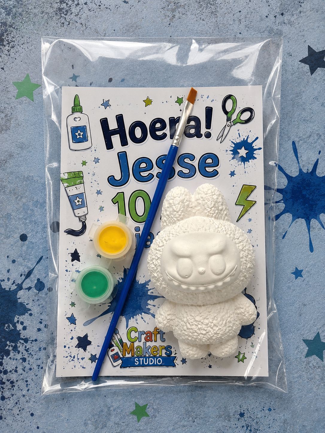 🎨 Gepersonaliseerd Atoepkrijt Verf Setje 🖌️